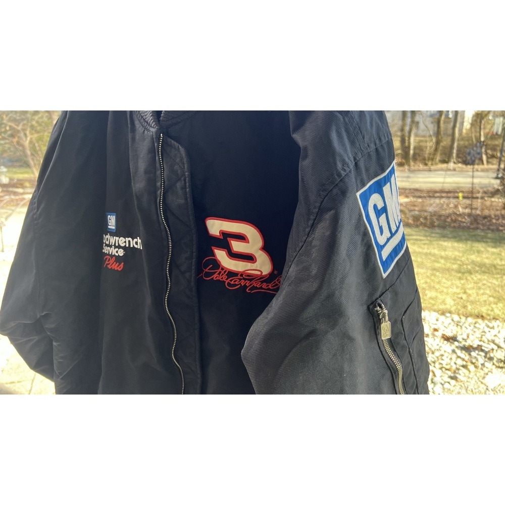 XL Chase Authentics Dale Earnhardt Jacket "The Man" NASCAR Goodwrench - Picture 11 of 14